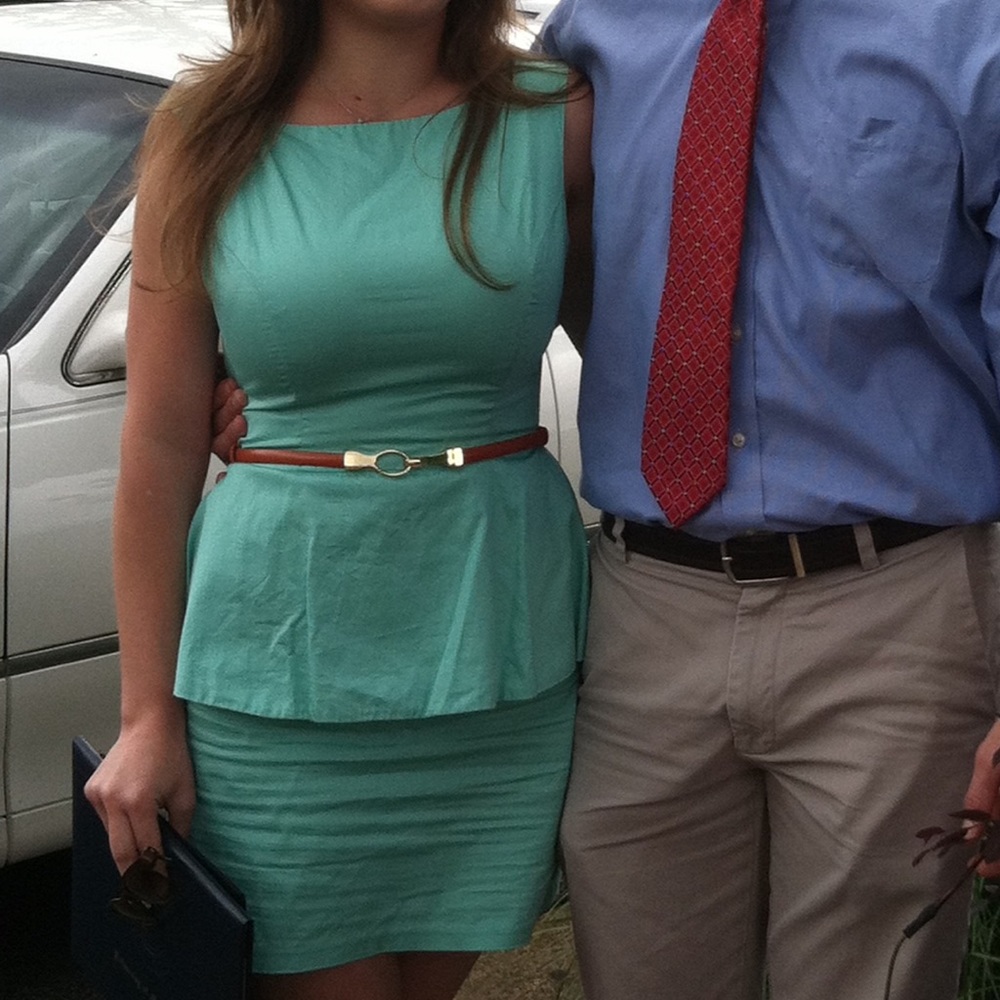 Mint Green “peglum” Minidress